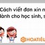 Đơn Nghỉ Học Đại Học