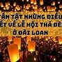 Lễ Hội Thả Đèn Trời Đài Loan 2023