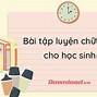 Luyện Viết Chữ Đẹp Lớp 2